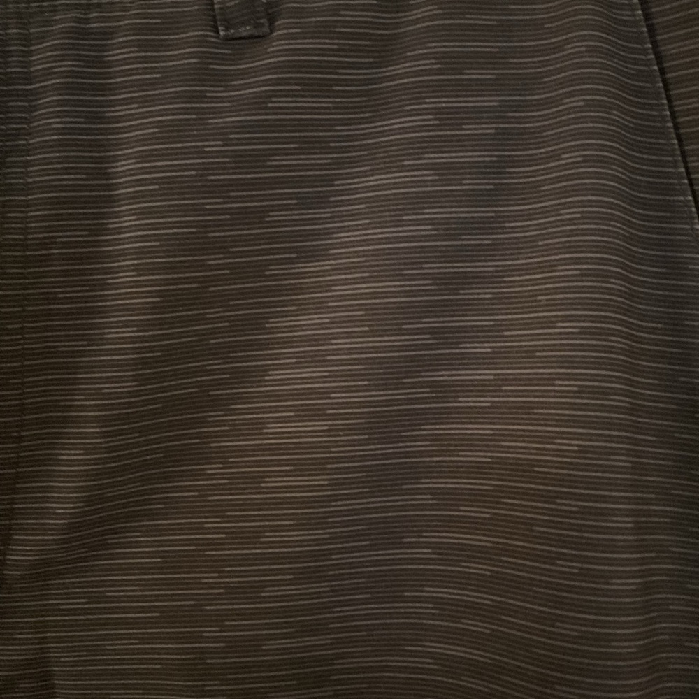Men's Striped Black Shorts - Picture 5 of 5